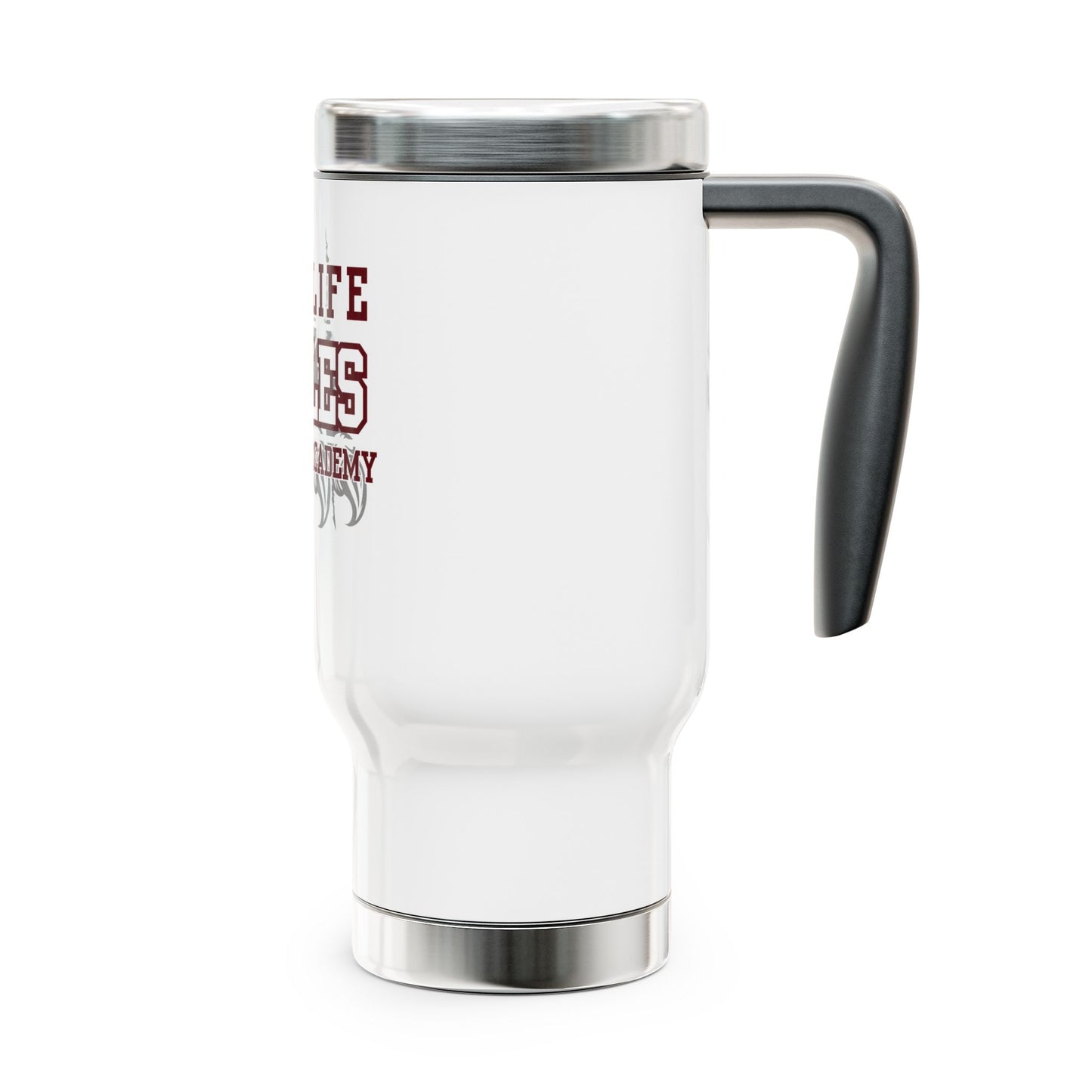 New Life Eagles Stainless Steel Travel Mug | Christian Academy Gift, Coffee Cup, Personalized Travel Mug, Durable Drinkware