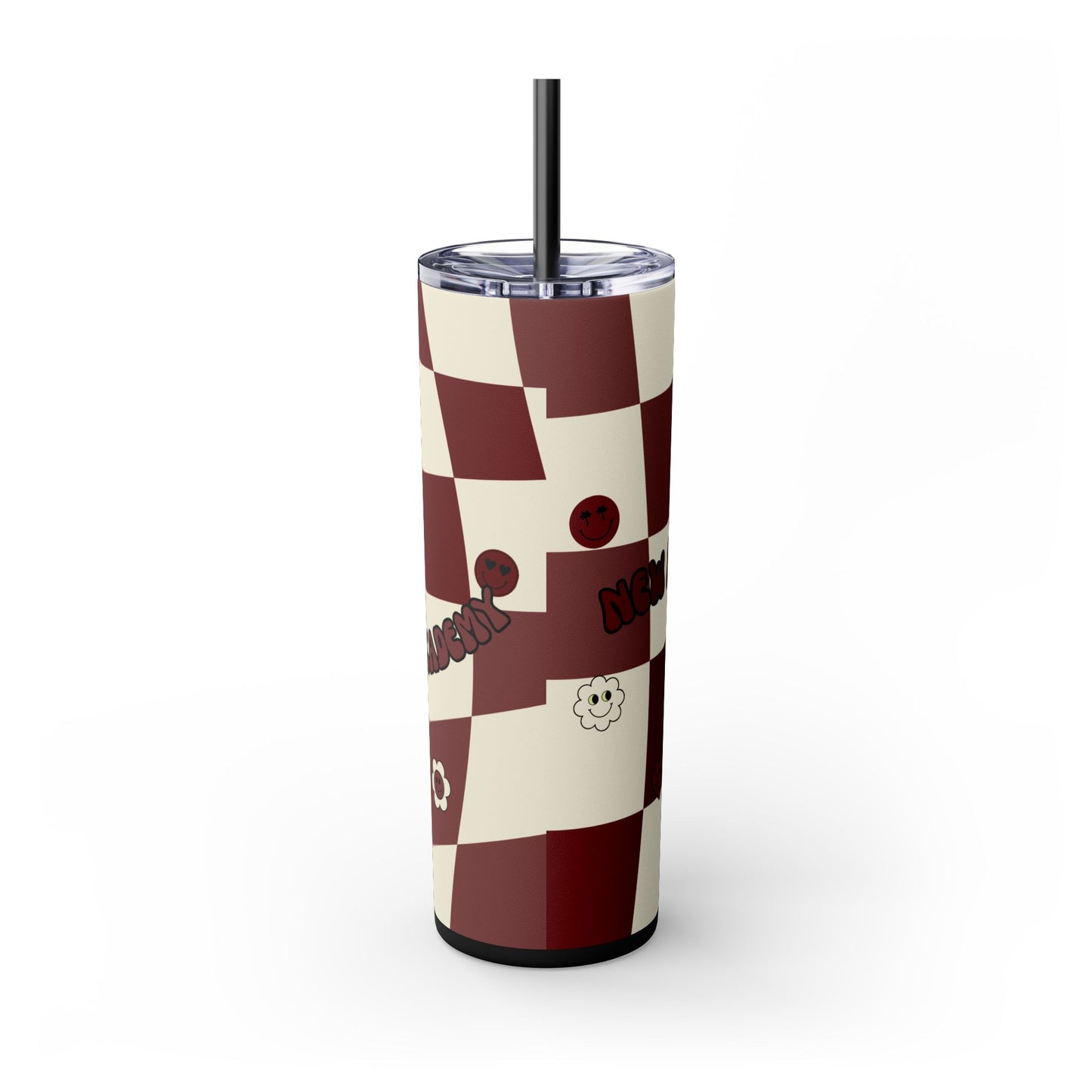 Skinny Tumbler with Straw, 20oz