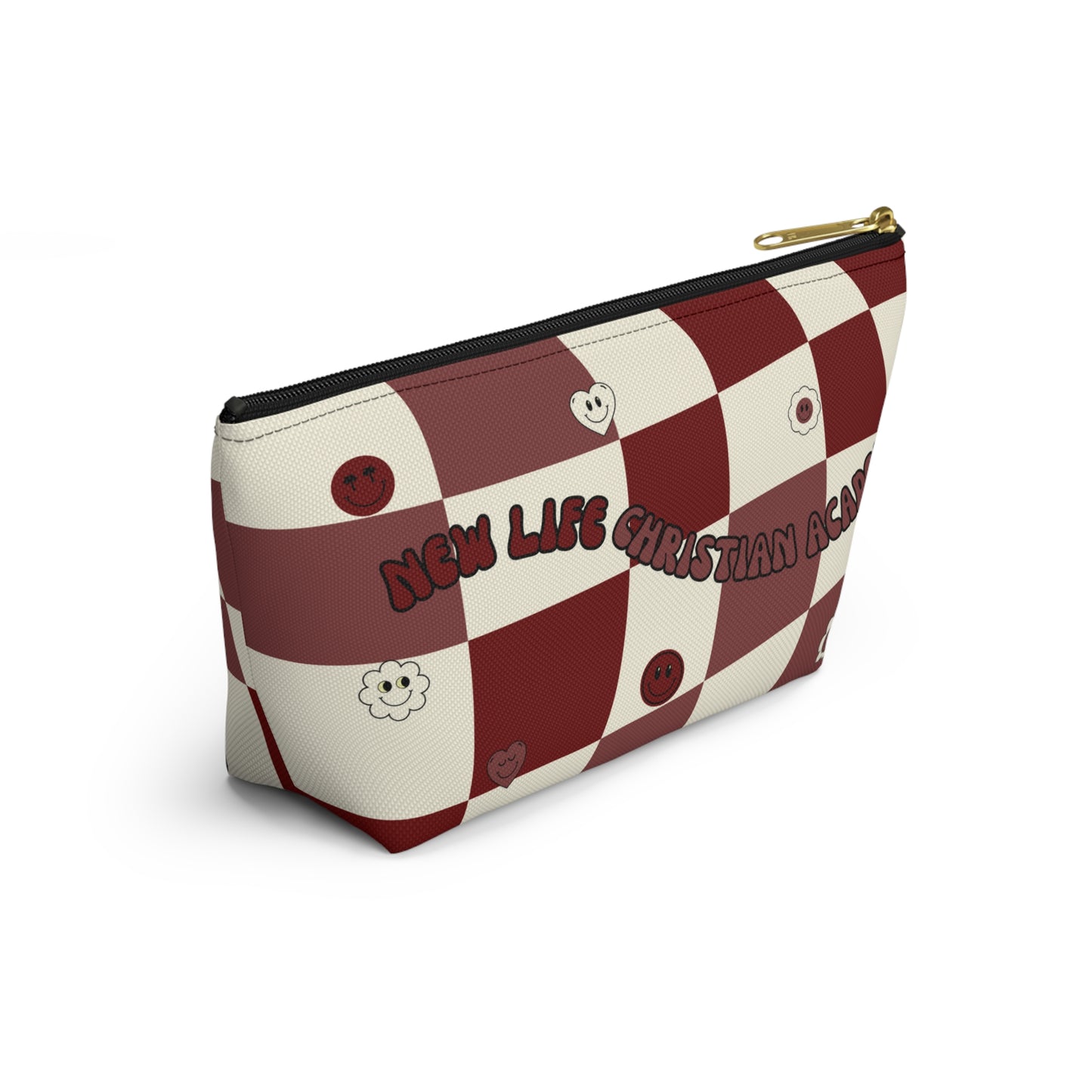 Custom Accessory Pouch for New Life Christian Academy, Cute Pouch, Makeup Bag, Gift for Students, School Supplies, Decorative Storage