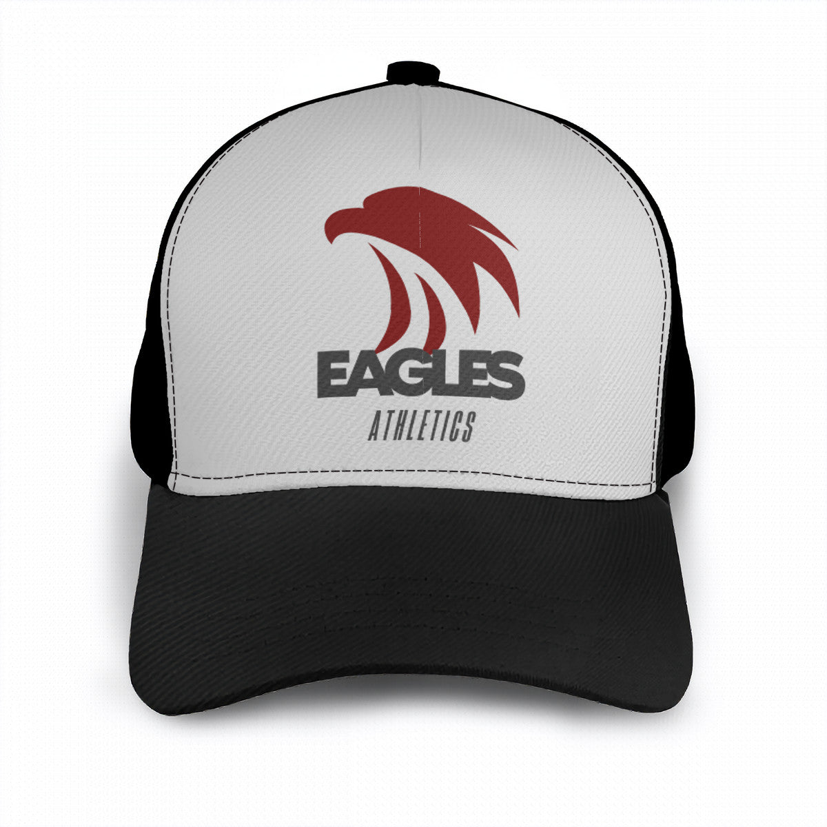 HC_T2 Stitching Curved Brim Baseball Cap