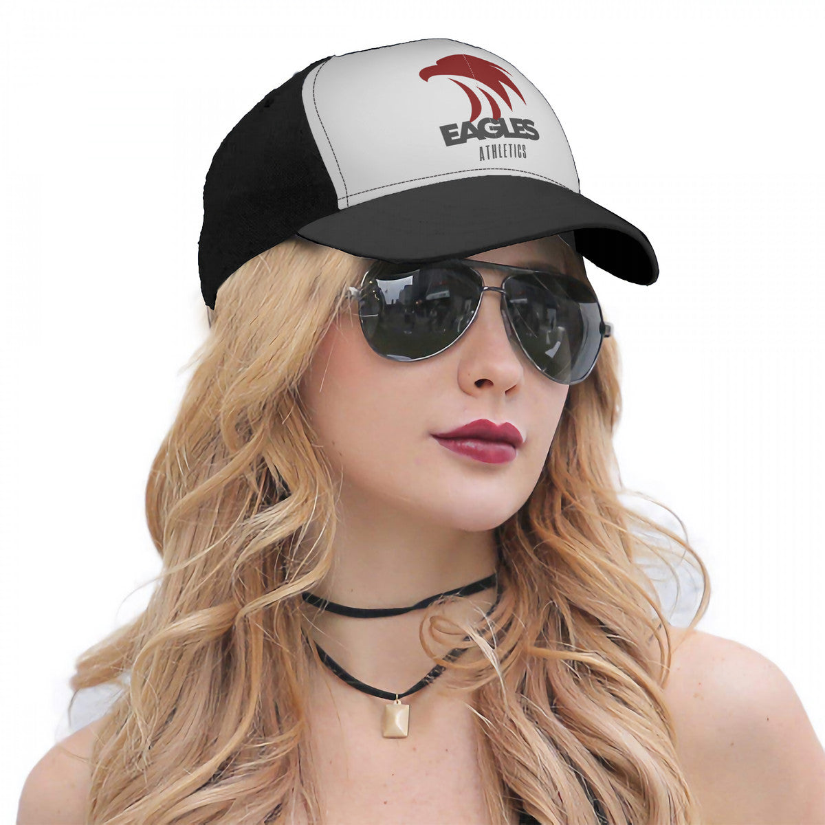 HC_T2 Stitching Curved Brim Baseball Cap